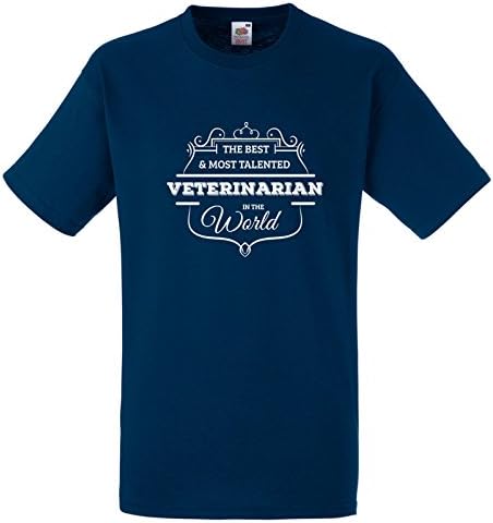 The Best and Most Talented Veterinarian in the World T Shirt Husband Father Son Gift