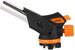 SPACE HOME Qback - Cabezal Soplete de Gas con Adaptador - Soplete de Cocina - Encendedor - Ø 22 mm - Diseño 1