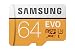 Produktbild Samsung mb-mp32ga/AM 32 GB microSDHC Evo Speicherkarte mit Adapter 64 GB