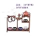 Produktbild GWDecor Antik Redwood Regal Chinesisch Traditionelle Handarbeit Geschnitzt Retro Möbel Kreativ Fashion Home Schreibtisch Einrichtung Mini Schmuck Storage Seite Dragon Form