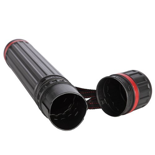 Artina Zeichenrolle Transportrolle für Bilder bis A1, schwarz Ø 9,0cm x 56cm bis 91cm - 3
