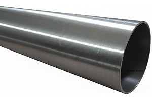 FRATELLI BIASCO Tubo tondo in Acciaio Inox, Aisi 304 Da 10 a 60.3 mm Spessore 1,5 mm Scarico (Ø 16 X 1.5 X 1000 mm)
