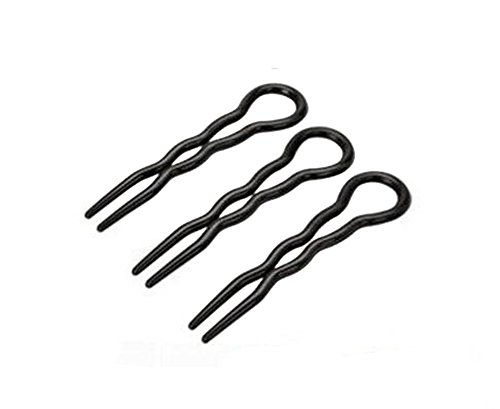 3 pcslady fille Magic simple rapide spirale tresse cheveux Twist Styling Pinces outil de bureau Lady accessoires de coiffure Noir