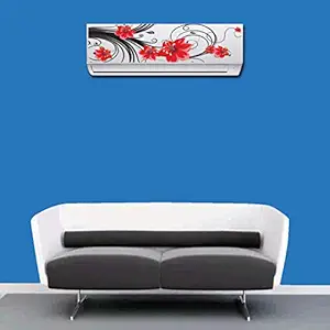 Rangoli Wall Ac Sticker 20cm or 90cm Pack of 1 MulticolorVinyl AC 47