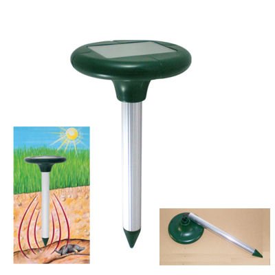 Solar  Ahuyentador sónico de topos para jardín