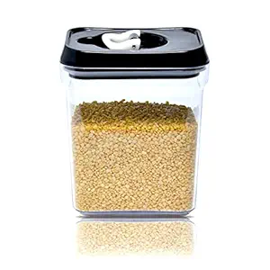 KITCHENACE,Modernise your living Plastic Boxes for Storage Ideal for Dal, Tea, Sugar, Salt and Pepper 1000ml/1.0ltr