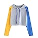 Produktbild MEIbax Damen Langarm Hoodie Sweatshirt mit Kapuze Pullover Tops Bluse