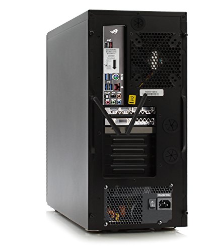 CSL Speed Vision X7771 Gaming inkl. Windows 10 – Leiser Gamer PC mit Intel Core i7-7700K 4x 4200MHz, 16GB DDR4 RAM, 250GB SSD, 2000GB SATA, GeForce GTX 1080, DVD, 24 Zoll ASUS TFT, USB 3.1 Gen 2 - 2