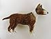 Produktbild bemalt ~ full body Bull Terrier ~ Kühlschrank Magnet ~ dp340fm