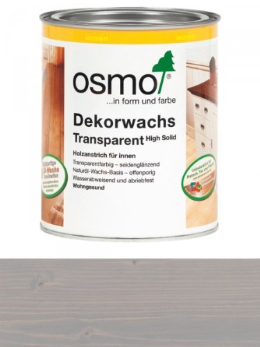 OSMO Dekorwachs Transparent High Solid 750ml Seidengrau 3119