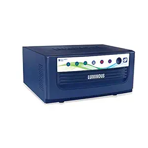 Luminous 1550 Eco Volt+1550/12v UPS Inverter with Battery for Home (Large, Blue)