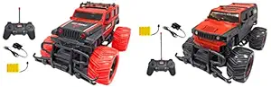 Popsugar Hummer Monster 1: 20 R/C Truck - Included Battery, Black & Popsugar Cross Country Monster 1: 20 R/C Truck - Included Battery, Multicolor Combo