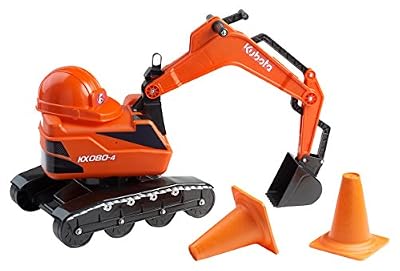 Falk Excavator EXCAVATOR KUBOTA KX080.4 + CASQUE + 2 CONES DE CHANTIER