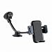 Produktbild Haobuy Universal KFZ Auto Halterung, Ultra Lange Arm Saugnapf Handyhalterung,Windschutzscheibe Autohalterung Car Mount Holder mit Kugelgelenk, 360 ° drehbare KFZ Halter für iPhone 7/6/6plus/5 Samsung S8/S7/S6/S5, andere Smartphones und GPS Geräte[Schwarz]