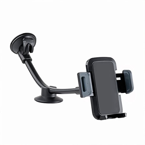 Multi Angolo Cellulare Supporto da auto auto camion con giunto sferico per Smartphone parabrezza Long Arm 360Â gradi Umdrehbar, per iPhone, Samsung Galaxy S8, HTC, e altri smartphone