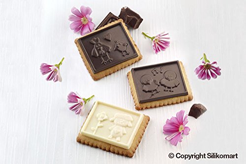 Silikomart 192275 Schokokeks-Backform Cookie Country inklusive Rezeptheft - 4
