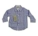 Produktbild Armani bébé garçon bleu formelle à rayures pour homme 100% authentique Luxe Sz 6 m coupe