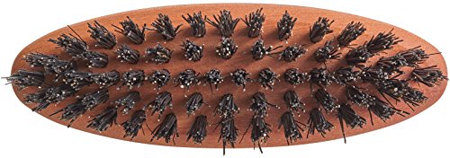 Premium Bartbürste / Haarbürste | Wohltuende Bartpflege durch abgestufte Wildschweinborsten | Anregung der Durchblutung / Bartwuchs | leichtes Bart-Styling | natürlicher Glanz | Befreiung von Hautpartikeln / Rückständen, kein Juckreiz | Gleichmäßiges Auftragen von Bartöl | Made in Germany | Gratis E-Book - 4