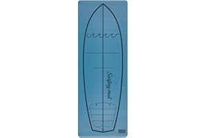 BALANCE BOARD PRO MADE IN ITALY Balance Board Pro, Surfing Mat - Surf Training pop-up - Migliora la tecnica pop-up - Tavola da surf - Tappetino da yoga per surfisti - antiscivolo ecologico