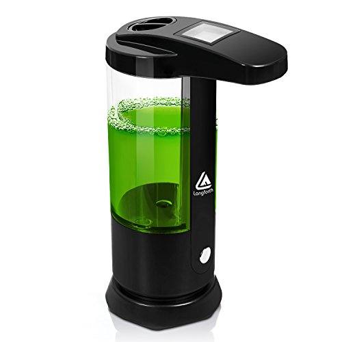 Lifewit Automatischer Seifenspender mit LED Dispaly Seifendosierer No Touch Flüssigseifenspender Infrarot Sensor für Küche und Bad 250ML - 8