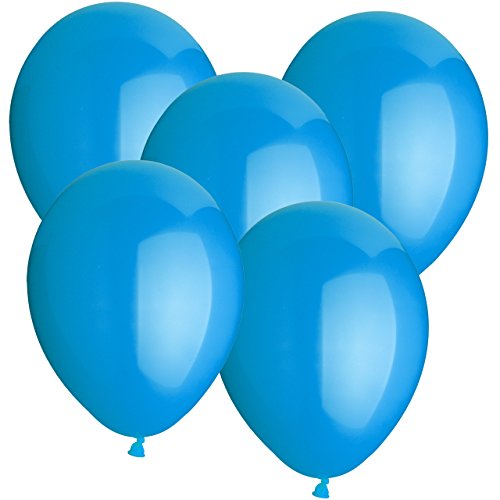 25 Latexballons Ø 30cm Hellblau