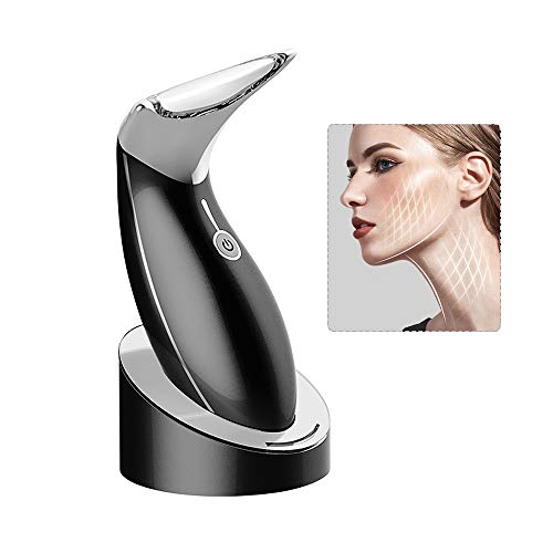 Dispositivo di bellezza per massaggiatore viso caldo e freddo Ms.W, macchina tonificante per la cura della pelle delle rughe soniche, strumento per la cura del viso e del collo ad alta frequenza