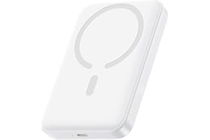 AOGBDVB Power Bank 12000mAh, 20W Magnético Bateria Externa Carga Rapida, Inalámbrico Bateria Portatil USB C Input & Output, Wireless Powerbank Compatible con iPhone 17 16 15 14 13 12 Series Samsung Android