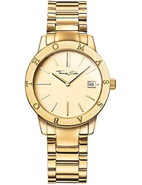 Thomas Sabo Damen-Armbanduhr Analog Quarz Edelstahl WA0174-264-207-33 mm