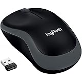 Logitech M185 Wireless Mouse, 2.4GHz with USB Mini Receiver, 12-Month Battery Life, 1000 DPI Optical Tracking, Ambidextrous P
