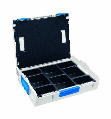 L-BOXX 121015565 Sortimo 102 mit 8-teiligem Kleinteileeinsatz