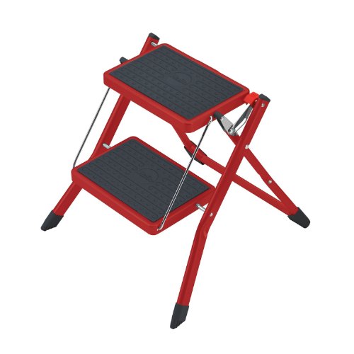 Preisvergleich Produktbild Hailo Klapptritt Mini Lifestyle, rot, 4310-601