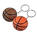 Basketball Knautsch Ball Schlüsselanhänger Knautschball Orange