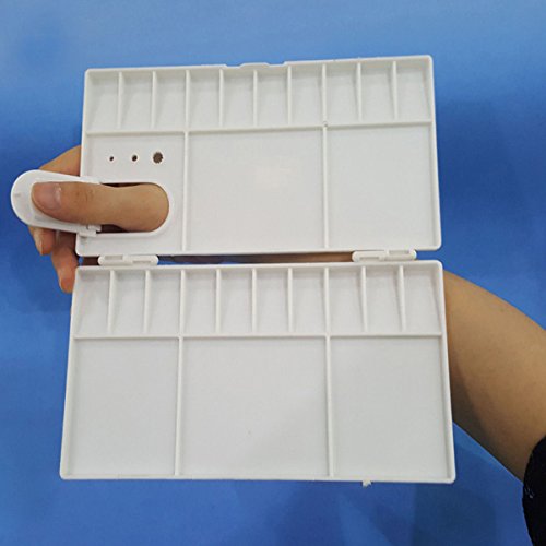 25 Mischpalette Malerei Aquarell Kunststofffarbe Palette - 3