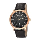 Esprit Herren-Armbanduhr Soter Analog Quarz Leder EL102131F03