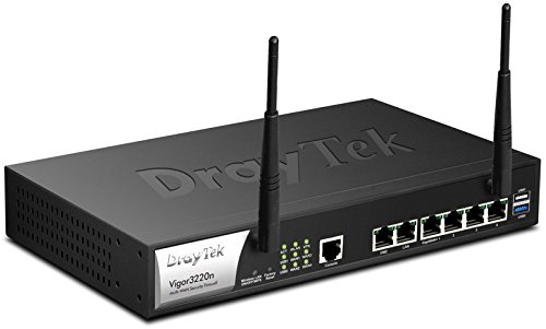 Preisvergleich Produktbild DrayTek Vigor 3220n Wireless N Multi-Wan Security-Router Retail