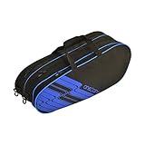 One O One - Lines Collection Triple Black Blue Badminton Kitbag/Tennis Kitbag placeholder