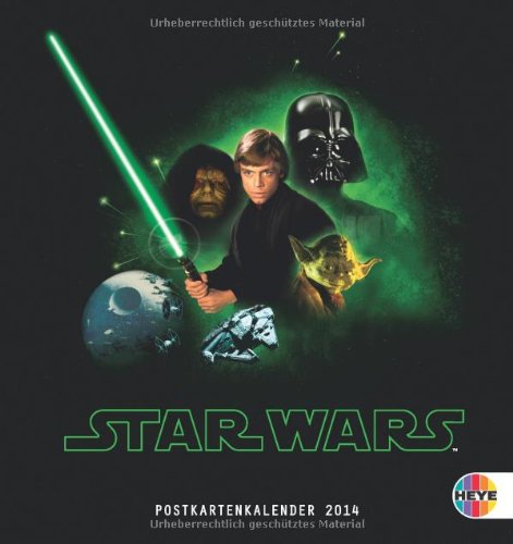 Preisvergleich Produktbild Star Wars 2014. Postkartenkalender
