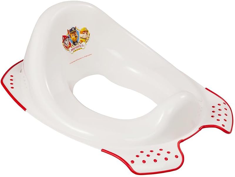 keeeper Paw Patrol Kinder-Toilettensitz, Ab ca. 18 Monate bis ca. 4 Jahre, Anti-Rutsch-Funktion, Ewa, Weiß, Hellblau