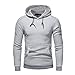 Produktbild BaZhaHei Herren Langarmshirt Herren Herbst Winter Langarm Pocket Patchwork Kapuzen-Sweatshirt Outwear Tops