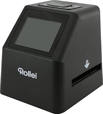 Rollei DF-S 310 SE - Scanner de films 14 mégapixels pour diapositives et négatifs - Ecran couleur TFT-LCD 2.4 pouces - Edition Spéciale, nombreux accessoires fournis - Noir