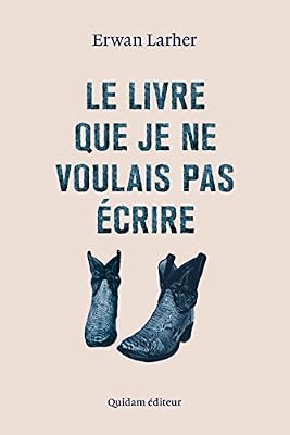Quidam le livre que je ne voulais pas écrire