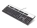 Produktbild HP KEYBOARD GERMAN, KU-0316, USB, Silber, NEU