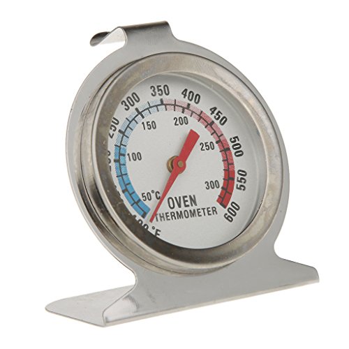 Gazechimp 50~300°C Edelstahl Thermometer Backofen Grill Ofen Küchen Bratenthermometer - 5