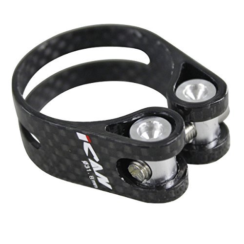 ICAN Carbon Sattelklemme 34,9 mm/31,8 mm für 31,6 mm/27,2 mm Sitz Post 15 mm Höhe
