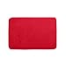 Produktbild Haushalt Bodenmatte, Jaminy Rechteckig Teppich Matten Kurze Haare Weiche flauschige Wolldecken Anti-Skid Shaggy Bereich Teppich Esszimmer Home Schlafzimmer Teppichboden 40X60CM (Rot)