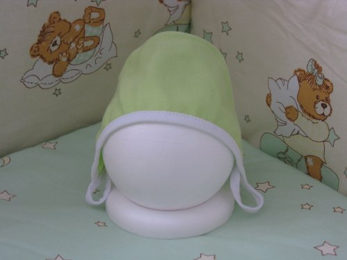 Newborn Baby First Hat / Various Colours And Sizes (50, Green)