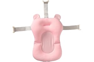 AYRSJCL Bañera De Baño Asiento Cruz Sling Bañera Recién Nacido Bañera Insertar Cojín Plegable Bebé Ducha Admite Accesorios