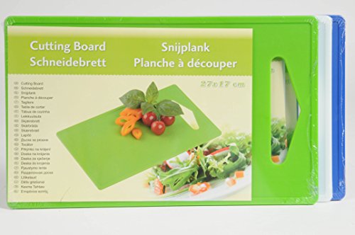 3er SET DKB Kunststoff Schneidebrettchen Frühstücksbrettchen Schneidbrett