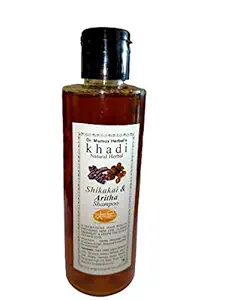 Khadi Natural Herbal Natural SHIKAKAI AND ARITHA SHAMPOO 200 ML