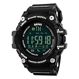 yanana SKMEI M?nner Smart Watch Pedometer Kalorien Bluetooth Boy Outdoor Sports Uhren Wasserdichte Digital-Armbanduhren Timer